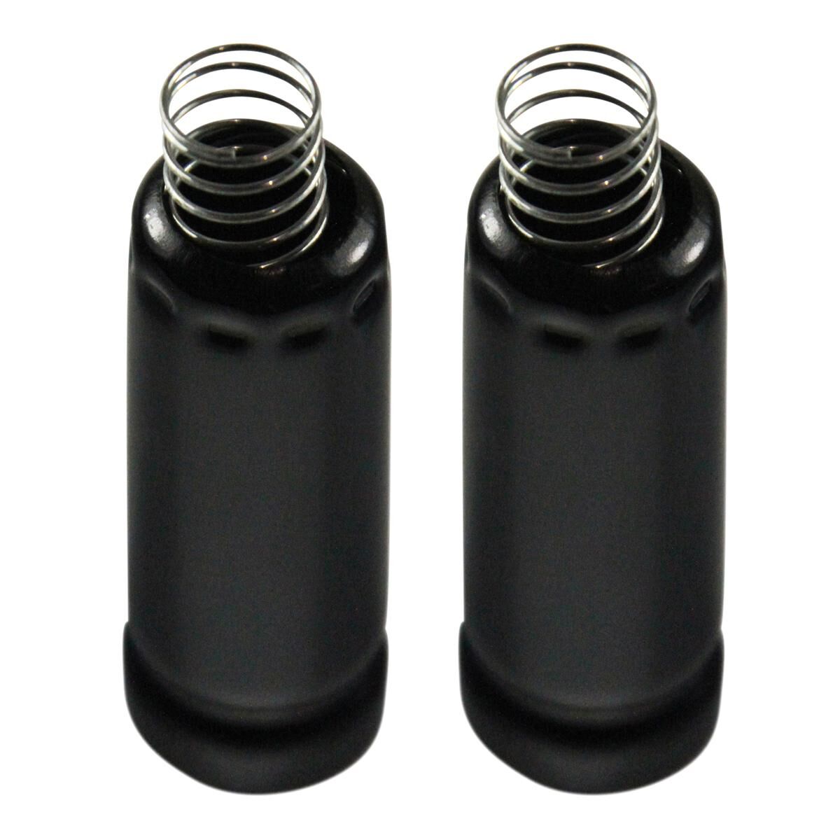 Spark Plug Boot Aluminium Black-Pack 2, , scaau_hi-res