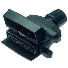 TRAILER SOCKET 7 PIN FLAT, , scaau_hi-res