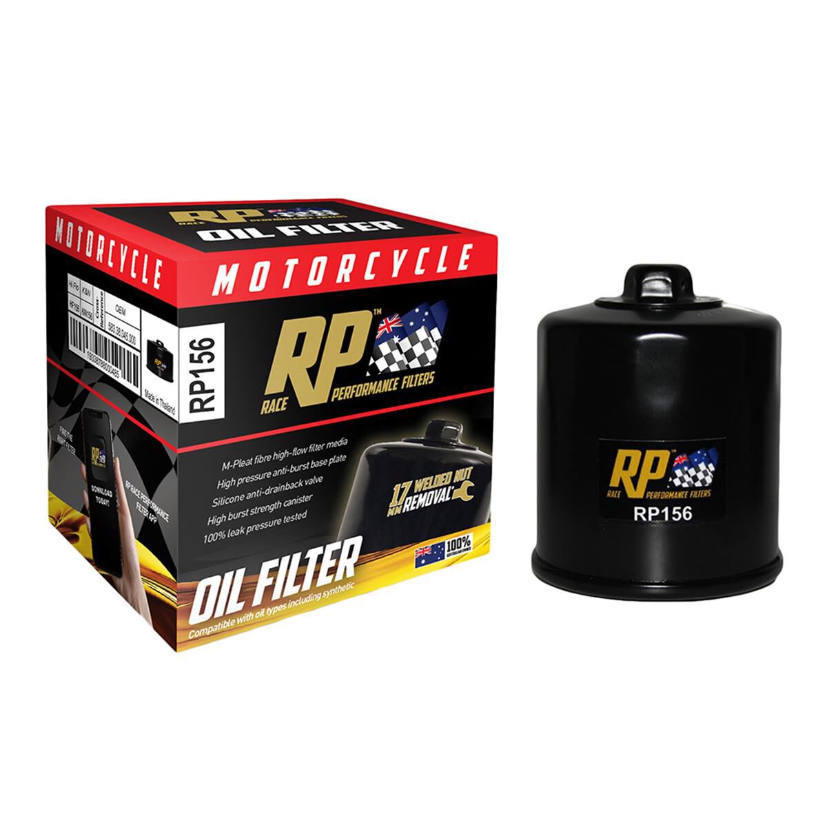 BIKE OIL FILTER RP156, , scaau_hi-res