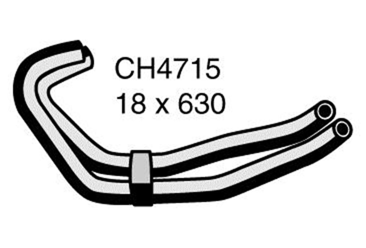 Heater Hose  - HYUNDAI iLOAD TQ - 2.4L I4  PETROL - Manual & Auto, , scaau_hi-res