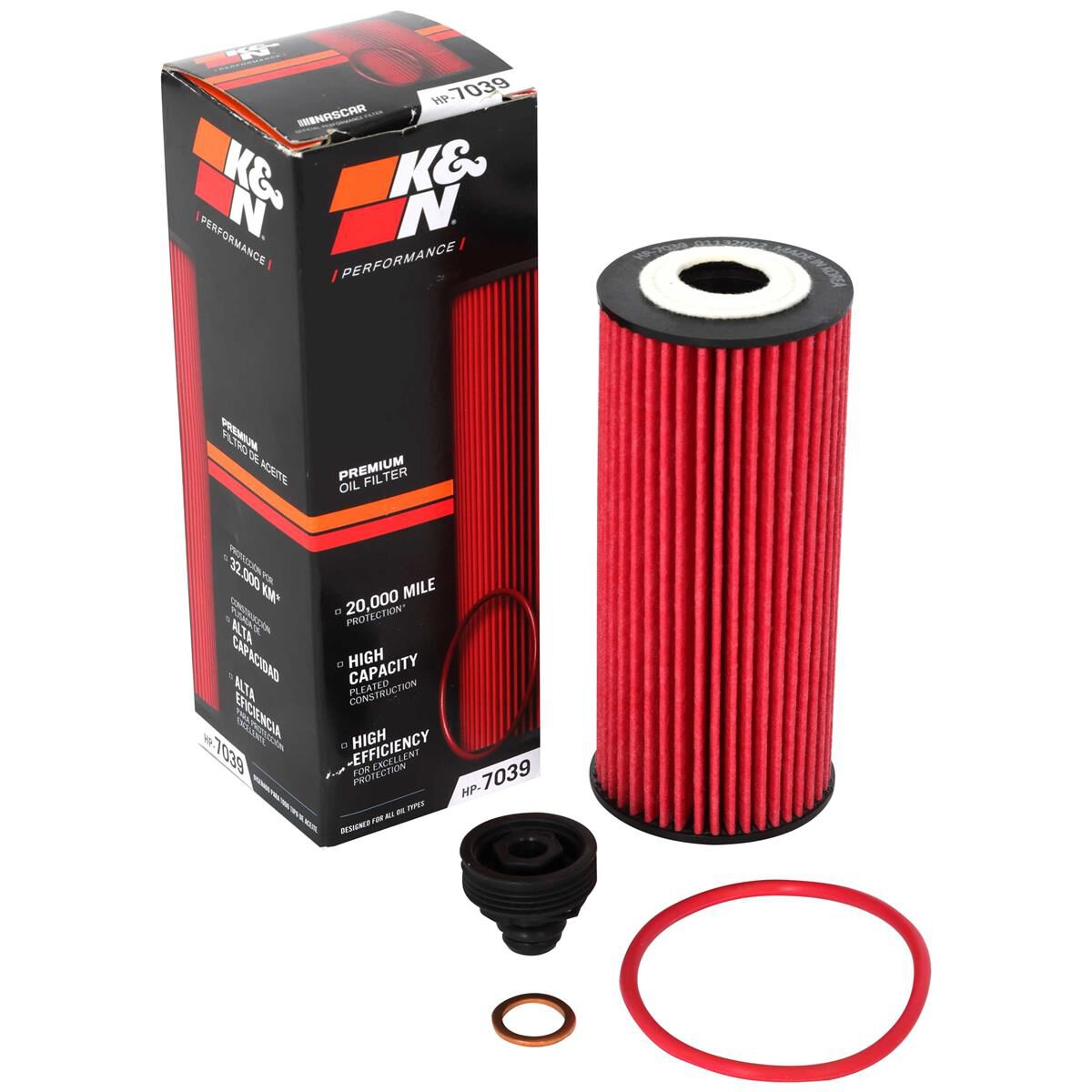 HP-7039 K&N OIL FILTER, , scaau_hi-res