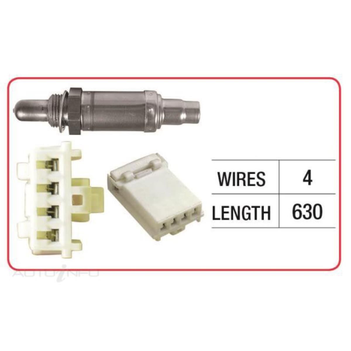 OX SENSOR - MITSUBISHI, PROTON 4 WIRE, , scaau_hi-res