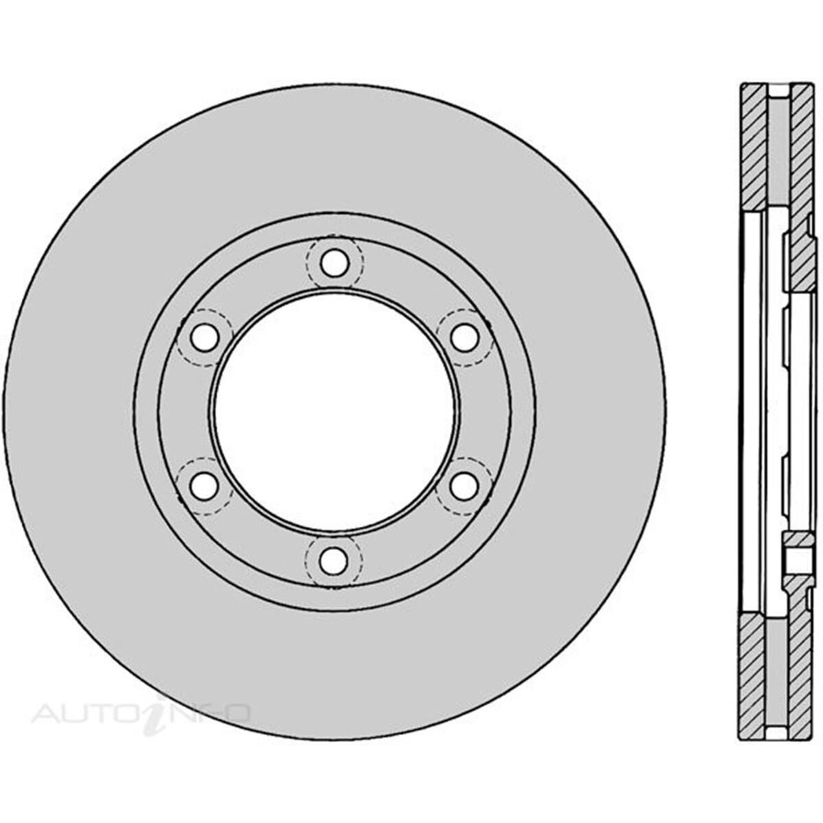 IBS Brake Rotor - Single, BR15606 | Supercheap Auto