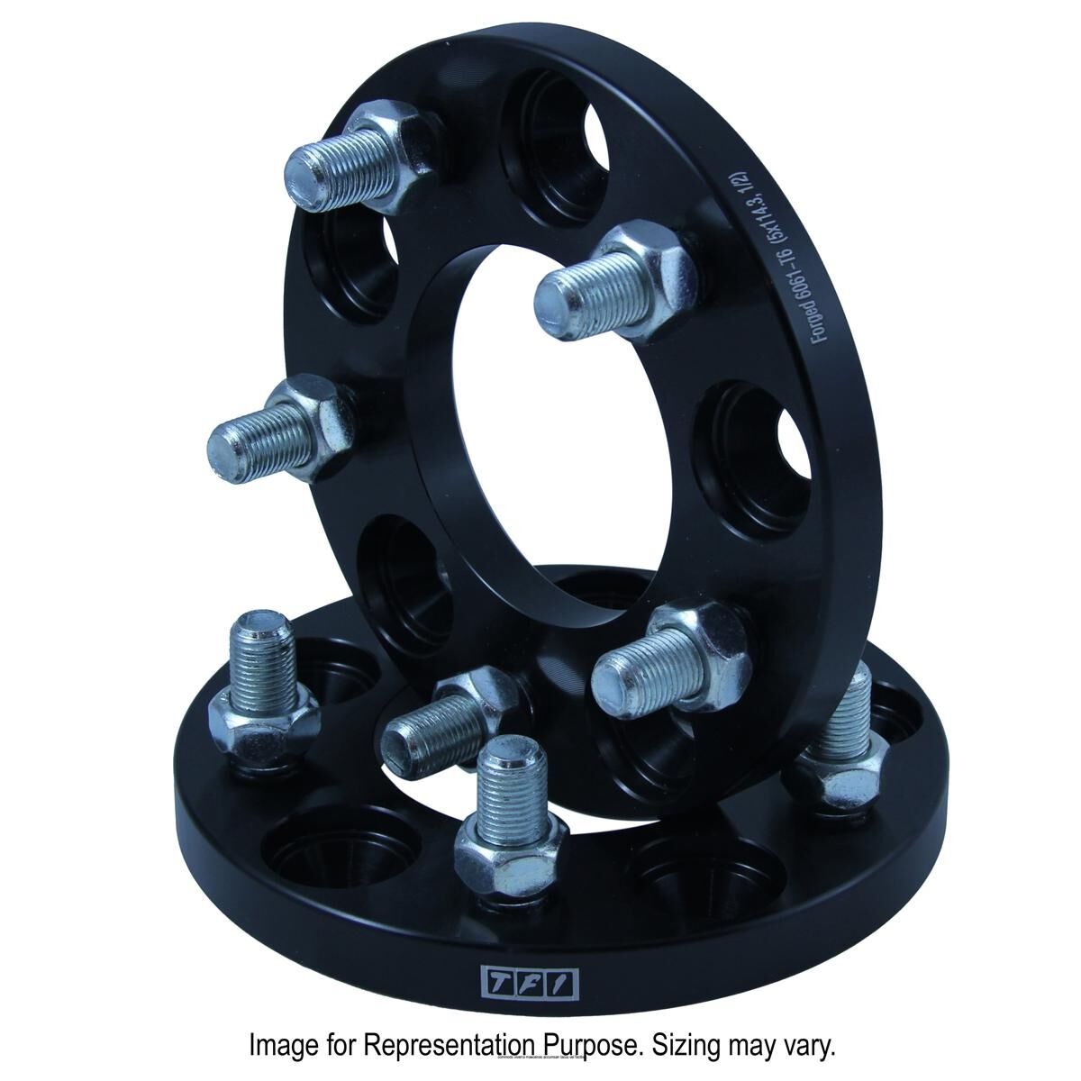 Wheel Spacer Kit 15mm Thick Size 5x114.3 1/2 Stud, , scaau_hi-res