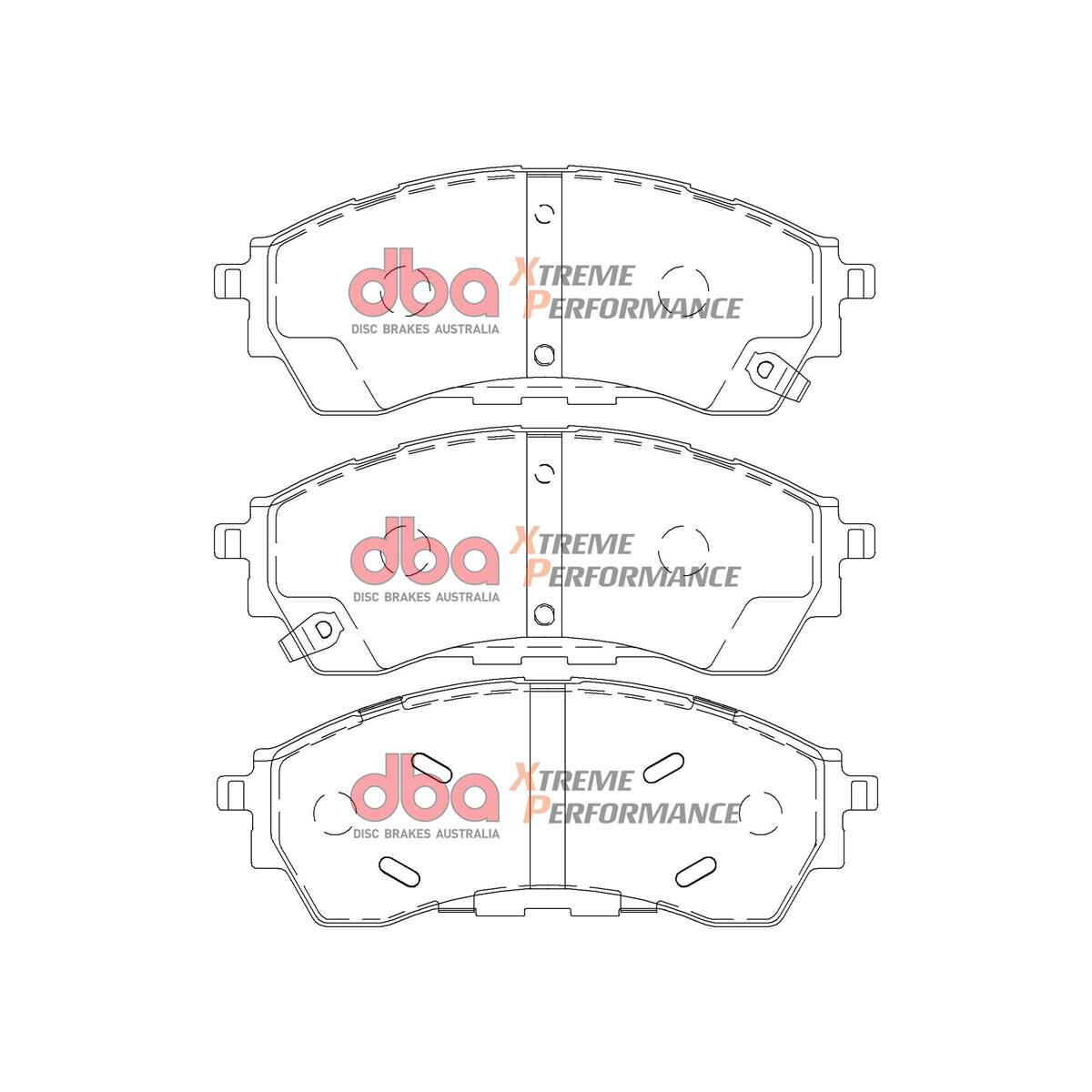 DBA XP PERFORMANCE BRAKE PADS  Ford Everest 7/2015-on F, , scaau_hi-res