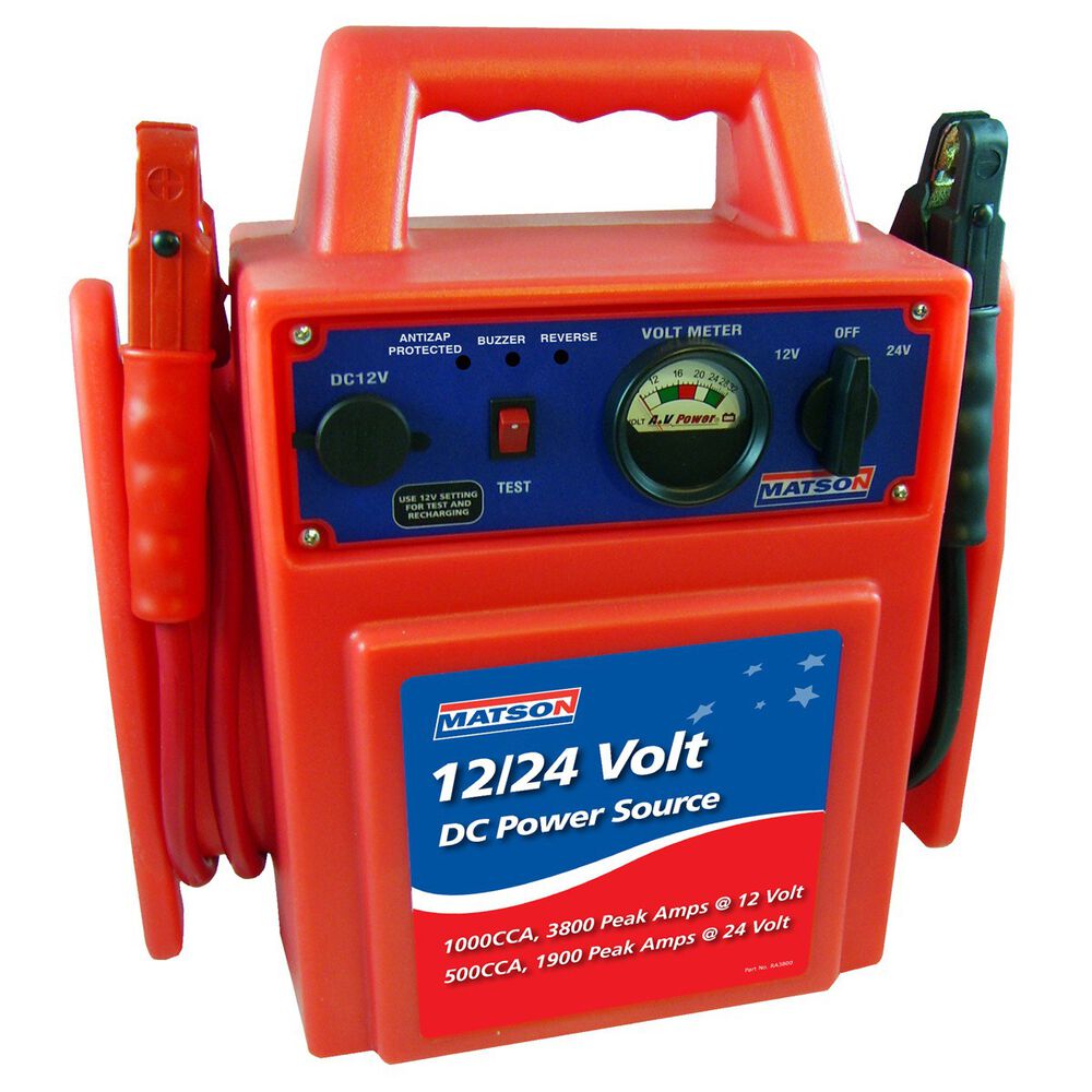 Matson Roadside Assist 12V/24V 3800 Amp Jump Starter Supercheap Auto