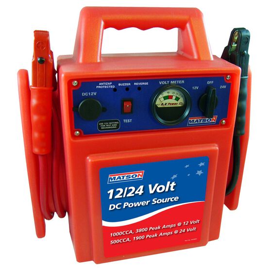 Matson Roadside Assist 12V/24V 3800 Amp Jump Starter Supercheap Auto