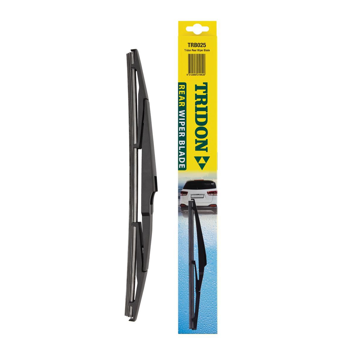 WIPER BLADE REAR TRB025 TRIDON, , scaau_hi-res