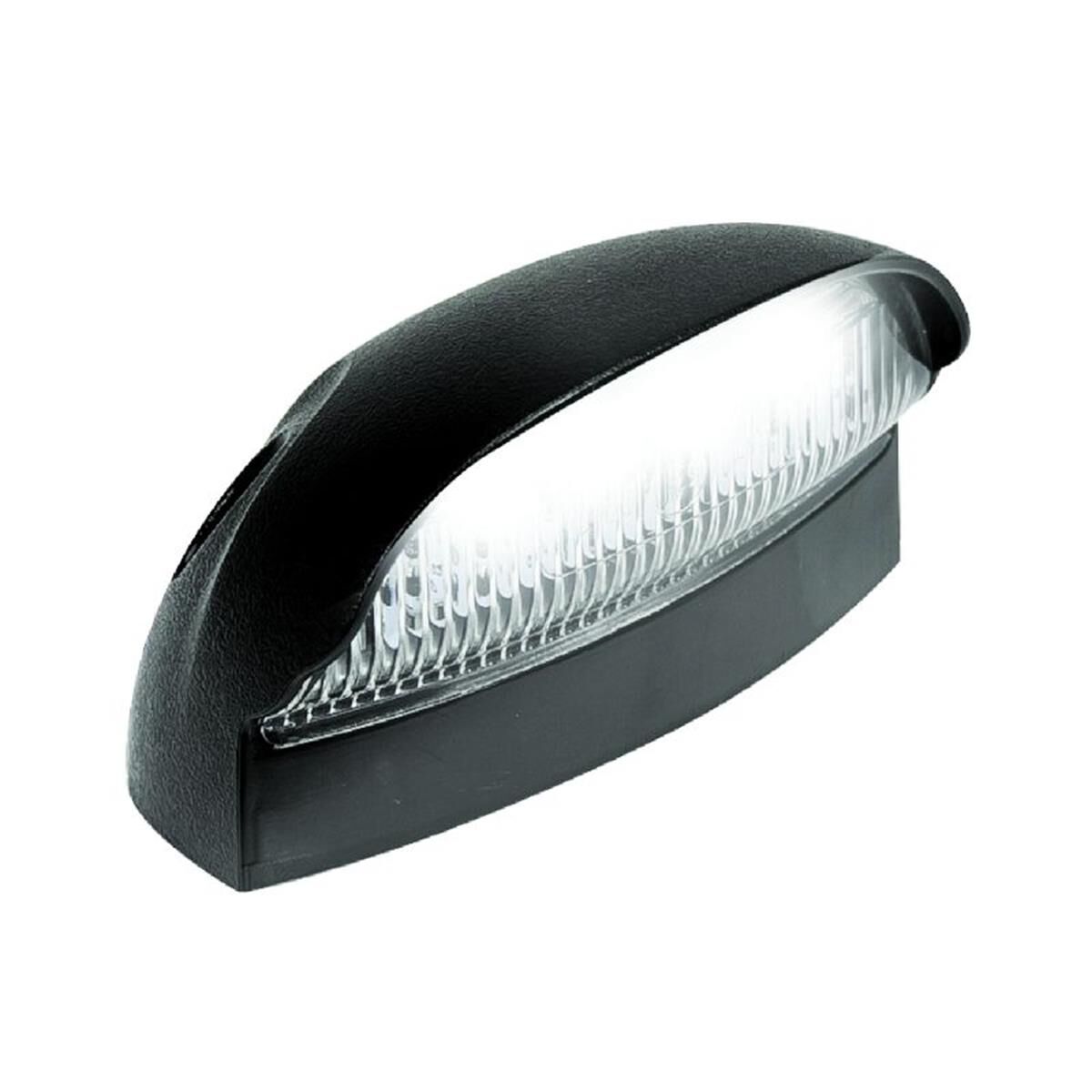 LED LICENCE PLATE LAMP 10-30VBLACK HOUSING 500mm LEAD IP6772x41x50mm BLST PCK, , scaau_hi-res