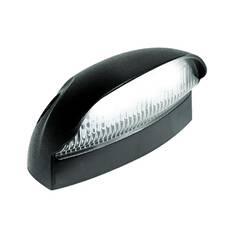 LED LICENCE PLATE LAMP 10-30VBLACK HOUSING 500mm LEAD IP6772x41x50mm BLST PCK, , scaau_hi-res