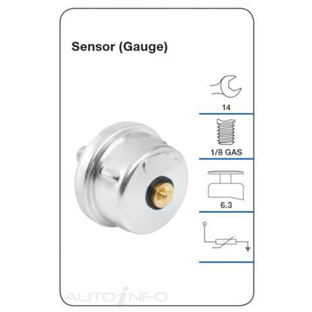 TRIDON OIL PRESSURE SENSOR (GAUGE), , scaau_hi-res
