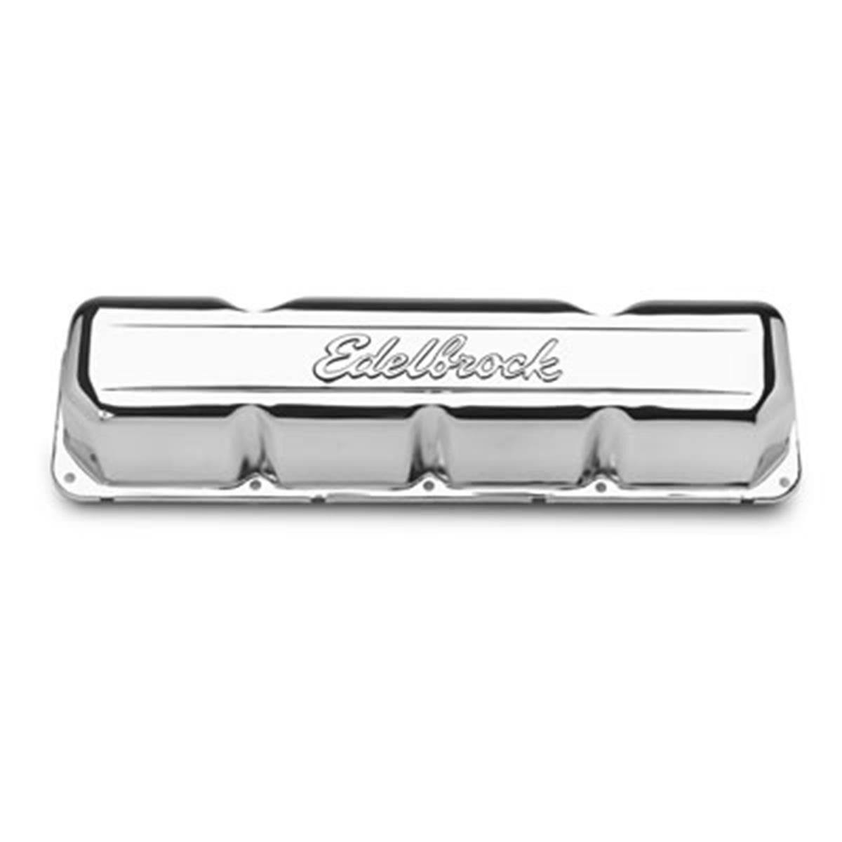 LOW CHROME VALVE COVERS AMC/JE EP 290-401 67-91 NO BAFFLE, , scaau_hi-res