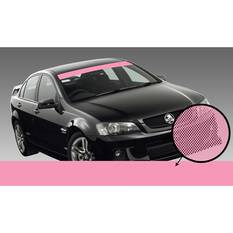 PINK ITAG SEE-THRU SUN VISOR, 1400MM X 150MM, , scaau_hi-res