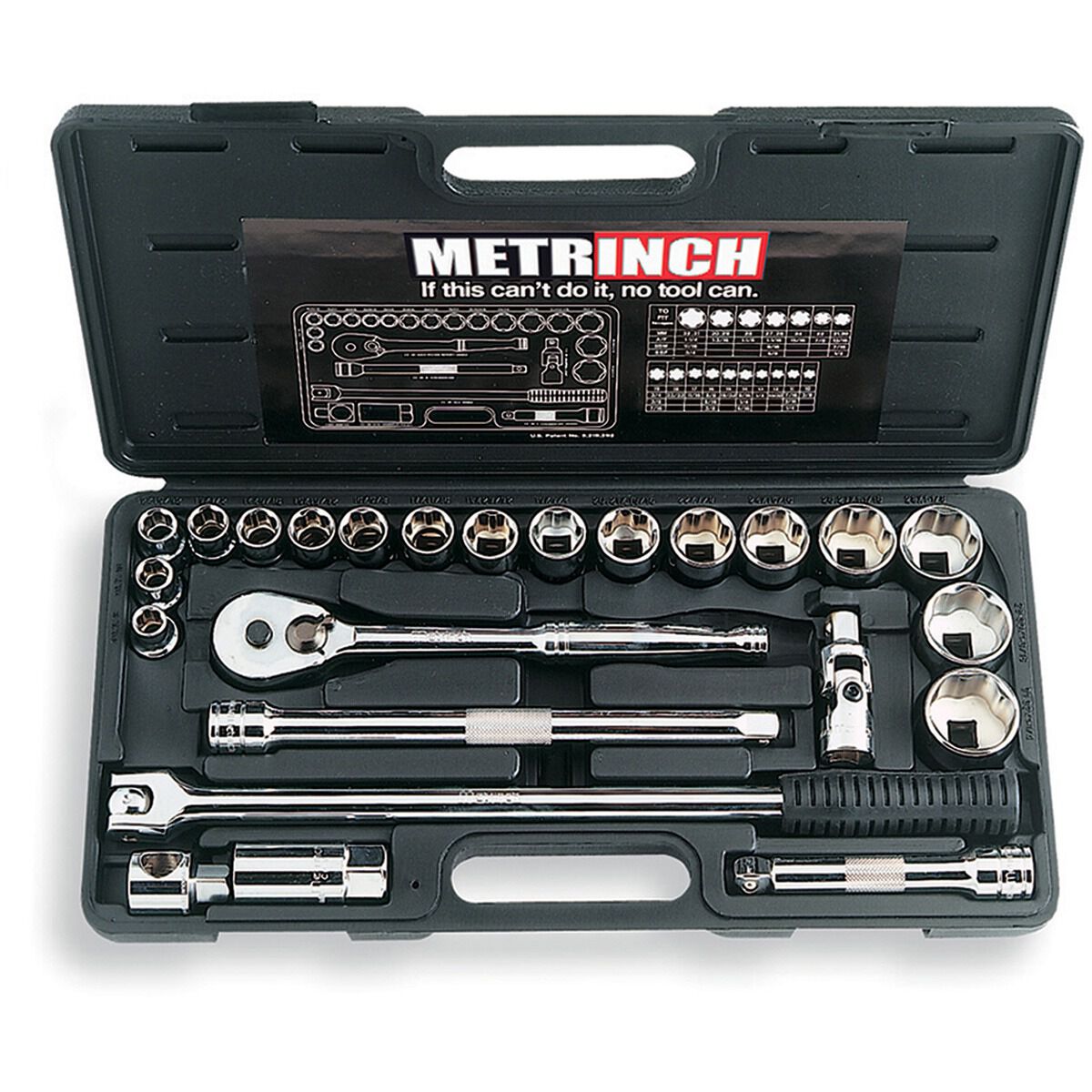 METRINCH 1/2IN DRIVE 24PC SOCKET SET, , scaau_hi-res