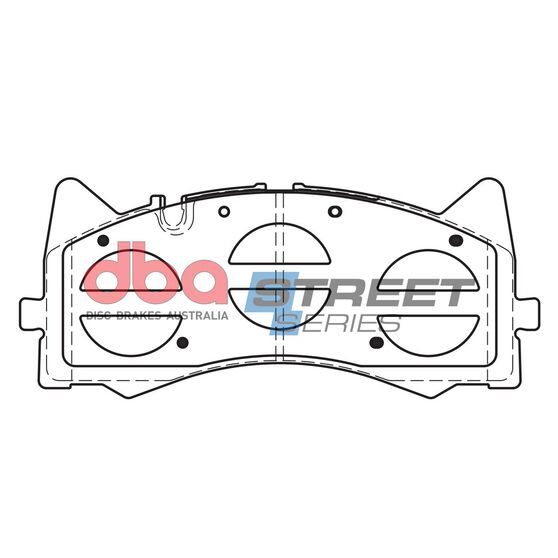 DBA SS STREET SERIES BRAKE PADS [ Mercedes-Benz AMG GT-S R190 / C180 AMG S205 - 2014 & 2017 - On F ], , scaau_hi-res