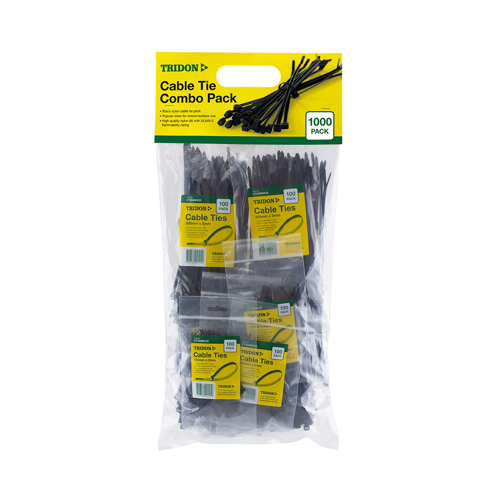 Tridon Cable Tie Combo Pack CTCP10 Supercheap Auto