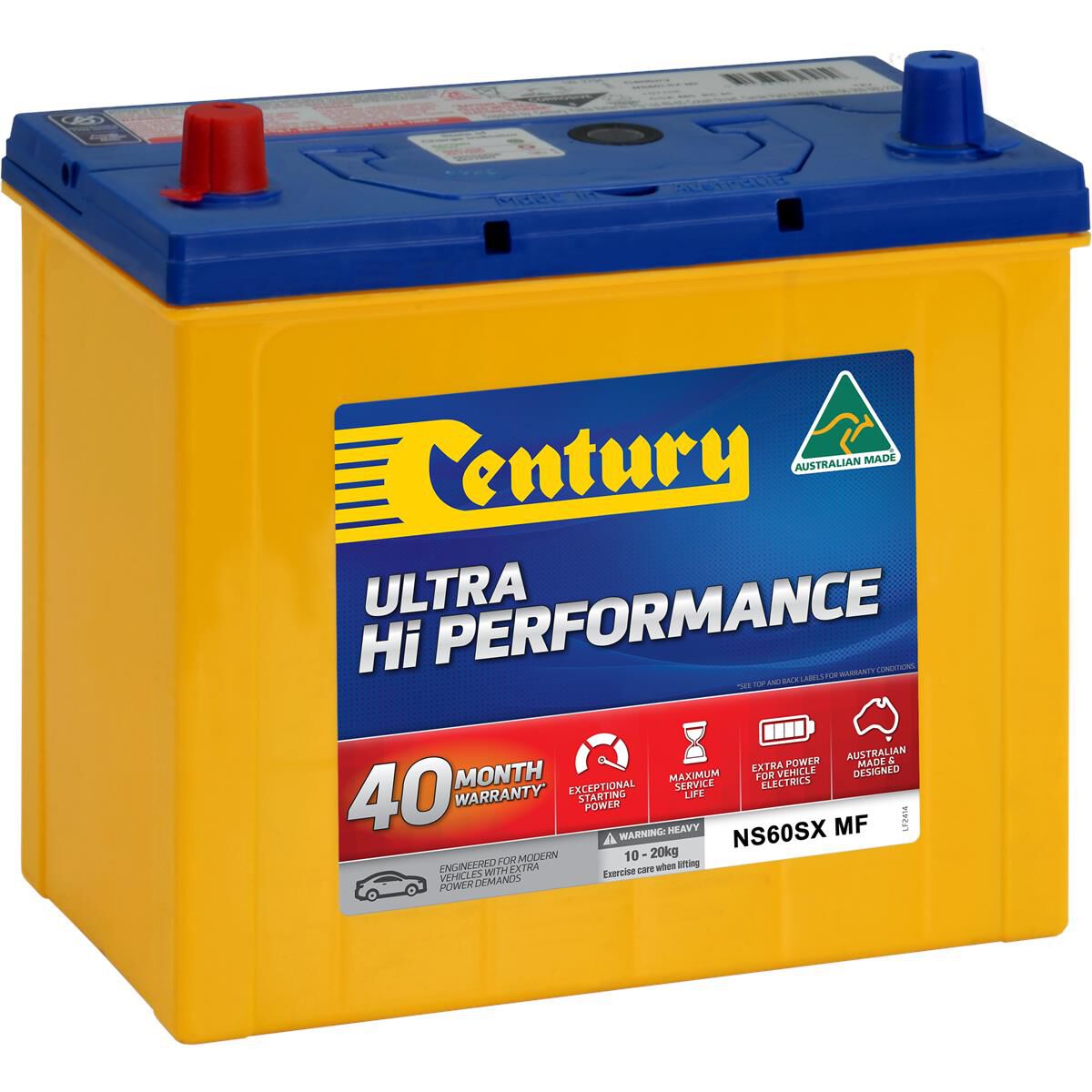 BATTERY CENTURY UHP NS60SX MF 480CCA *, , scaau_hi-res