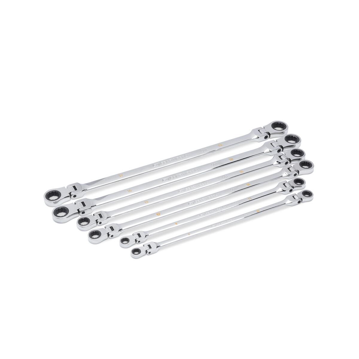 6 PC 90T DOUBLE FLEX GEARBOX METRIC SET, , scaau_hi-res