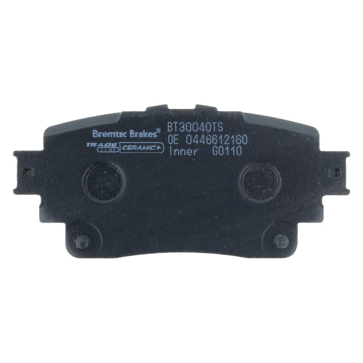TRADE-LINE CERAMIC+ BRAKE PADS, , scaau_hi-res