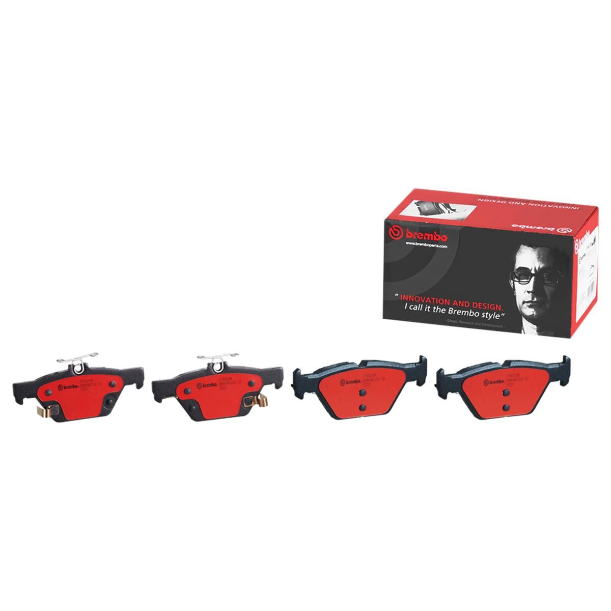 BREMBO DISC PAD SET NAO CERAMIC, , scaau_hi-res