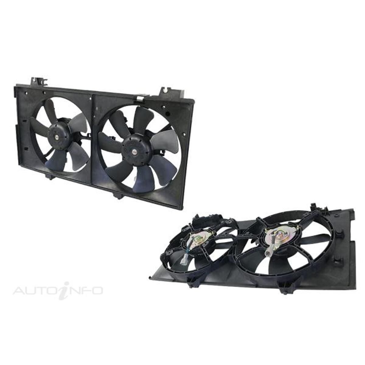 MAZDA 6  GG  08/2002 ~ 07/2005  DUAL RADIATOR FAN  2.3 LITRE INLINE 4 PETROL- (L3), , scaau_hi-res