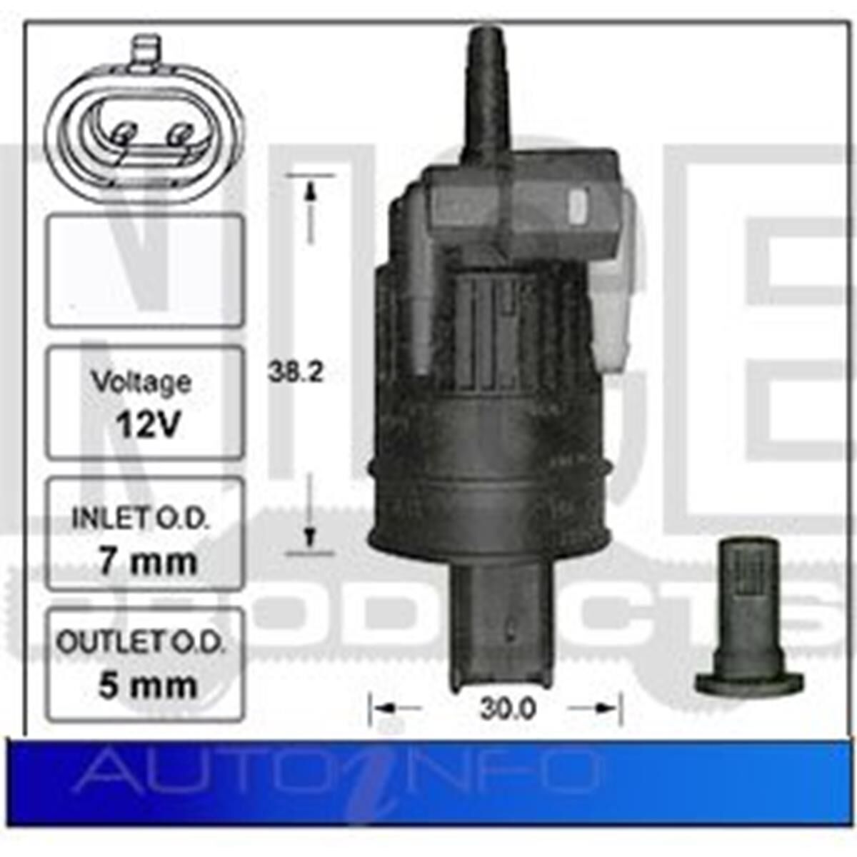 Washer Pump, , scaau_hi-res