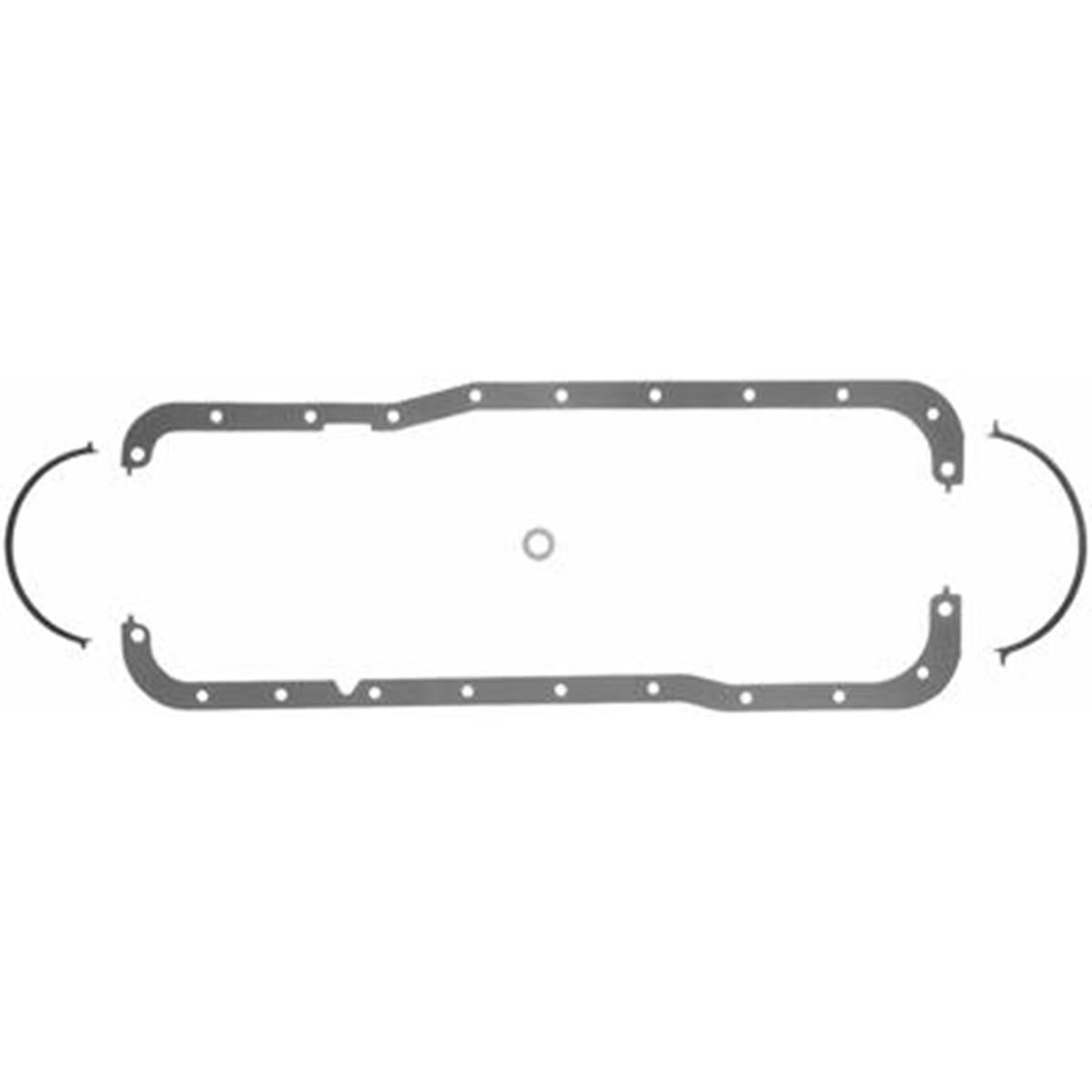 SBF 351W OIL PAN GASKET SET STEEL CORE  **NOTES**, , scaau_hi-res
