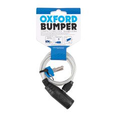 OXFORD BUMPER CABLE LOCK CLEAR 6MM X 600MM, , scaau_hi-res