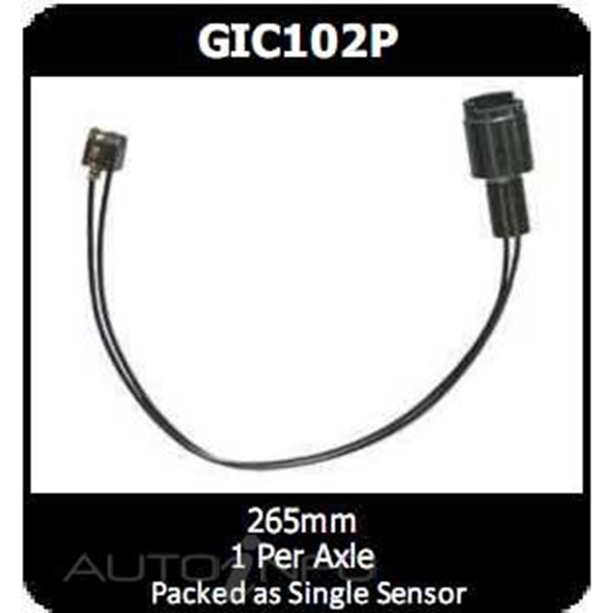 PTX DISC PAD WEAR SENSOR SINGLE, , scaau_hi-res