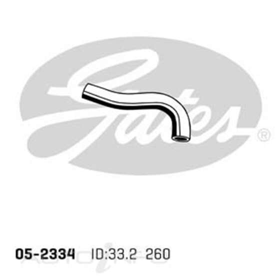 05-2334 GATES RADIATOR HOSE, , scaau_hi-res