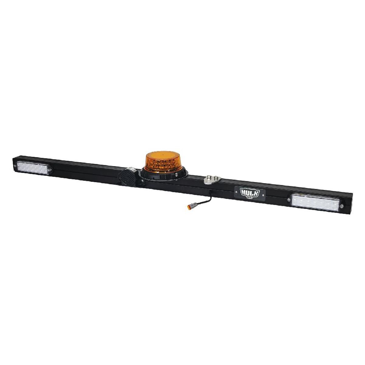 MINEBAR 1275mm 12/24V AMB LED BEACON, 97db ALRM, 2xLED COMBO LMPS, BGGY WHP PLTE, , scaau_hi-res