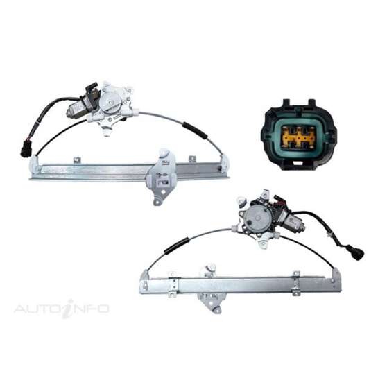 NISSAN MICRA  K12  07/2007 ~ 09/2010  WINDOW REGULATOR  WITH MOTOR  RIGHTHAND SIDE, , scaau_hi-res