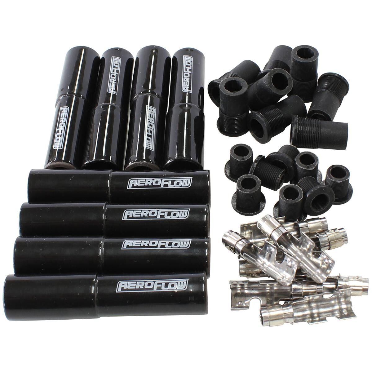 Aeroflow Ceramic Str Boots & Terminals 8 Boots & 8 Terminals Straight ...