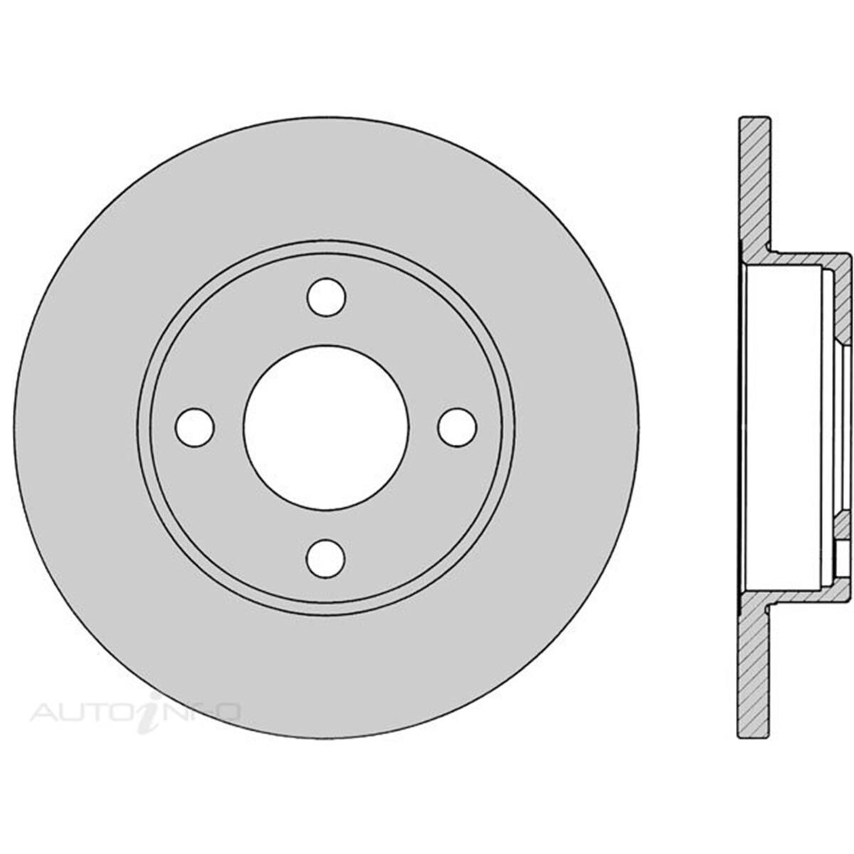 IBS Brake Rotor - Single, BR247 | Supercheap Auto