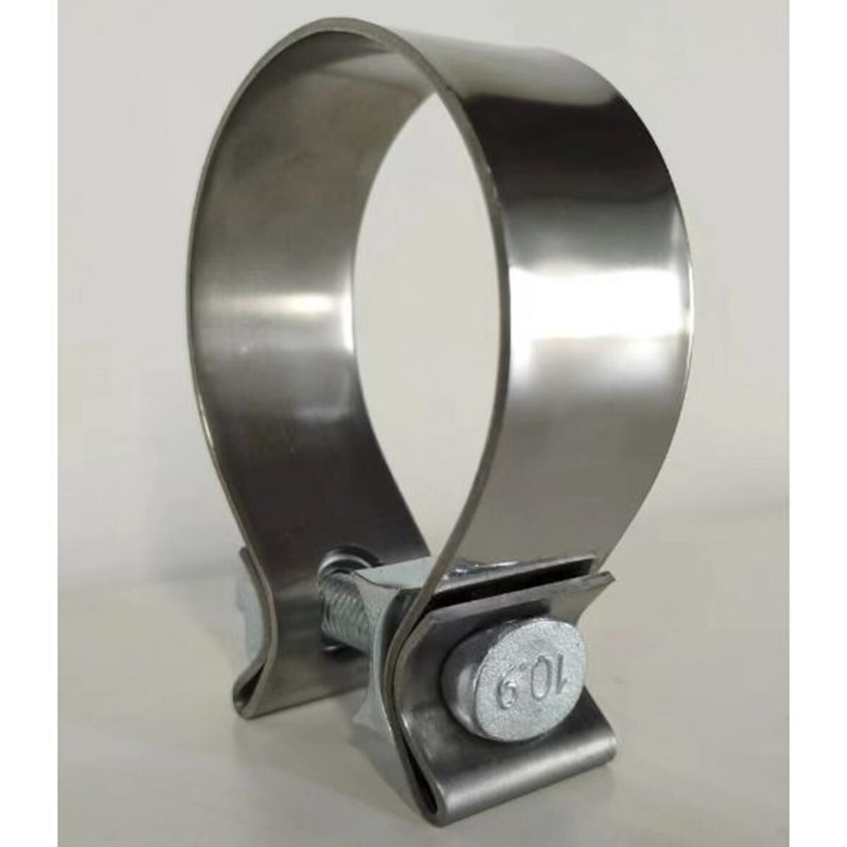 EXHAUST SINGLE BOLT CLAMP 3" SS430 H/DUTY CONSTRUCTION SINGLE PACK, , scaau_hi-res