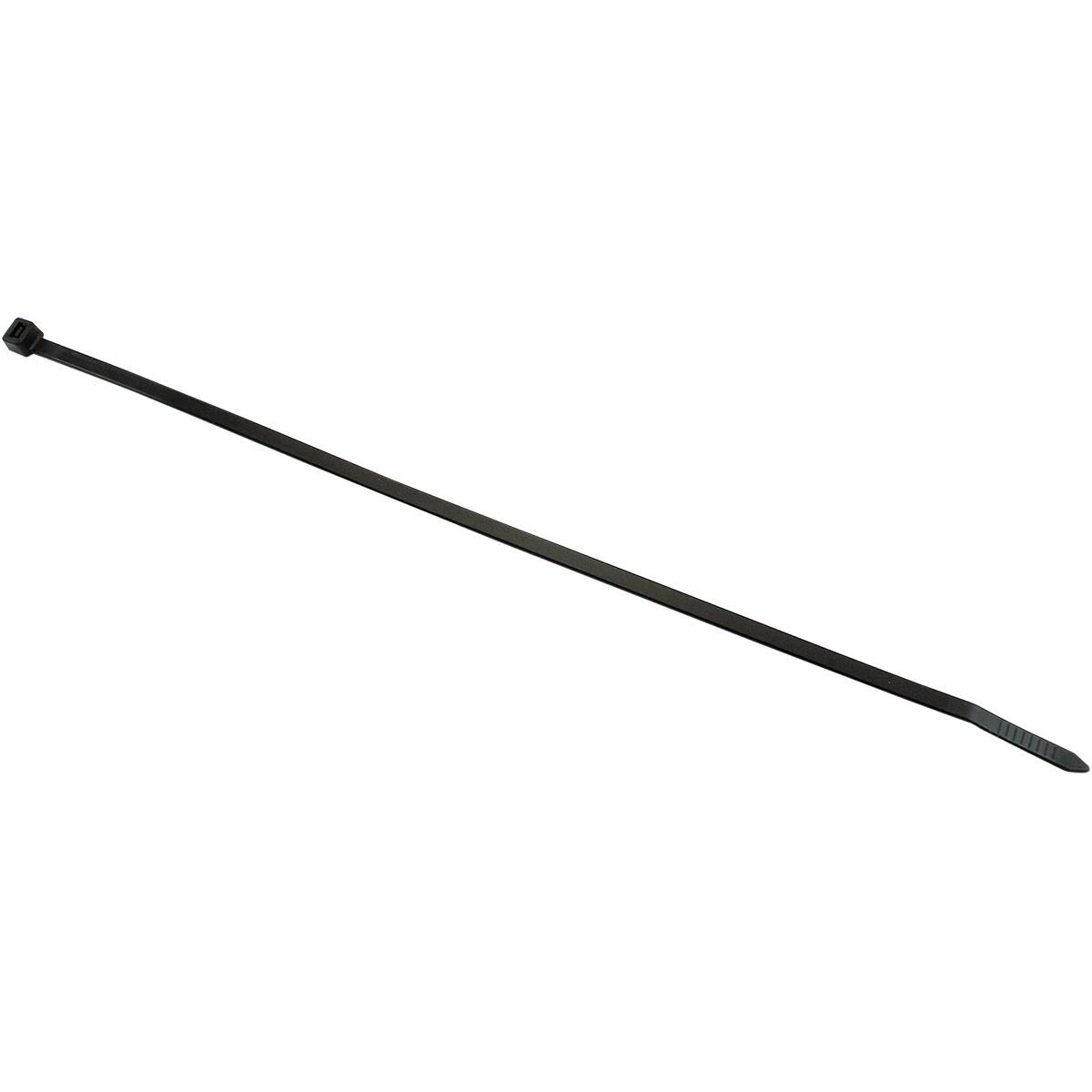 HEAVY DUTY CABLE TIE 4.8X280MM1000 PACK BLACK ZIP TIES PA66, , scaau_hi-res