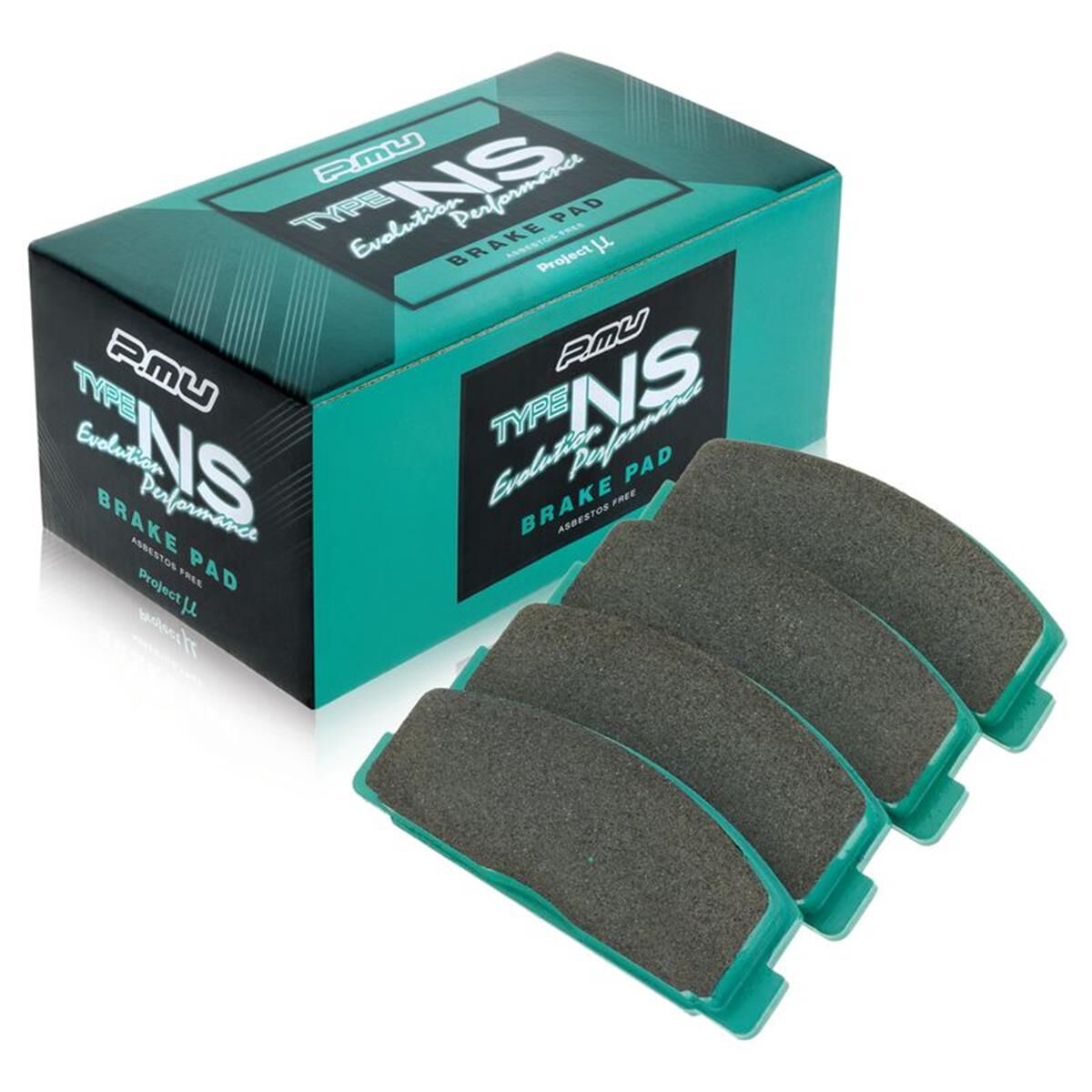 PROJECT MU NS-EP BRAKE PAD SETMAZDA FD RX7 REAR, , scaau_hi-res