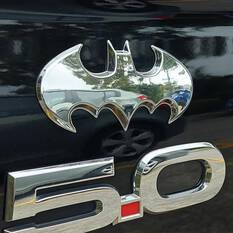 DC BATMAN 1989 BATWING 3D CAR EMBLEM (CHROME), , scaau_hi-res