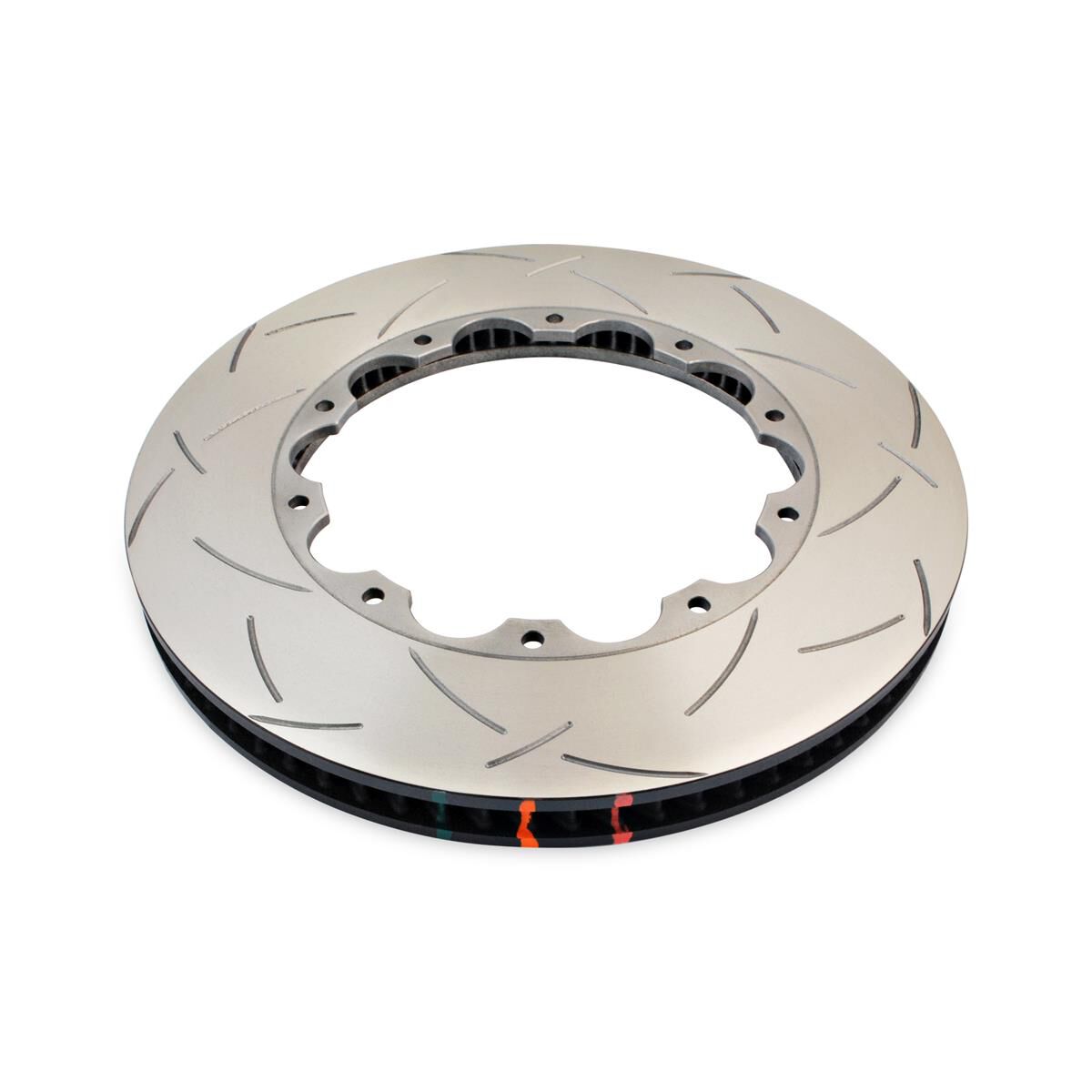 5000 Rotor T3 Slot Right Hand - With 6mm Crimp Nuts 72CV 390mm x 34mm [ NISSAN R35 GTR BREMBO Replacement 12 -> F ], , scaau_hi-res