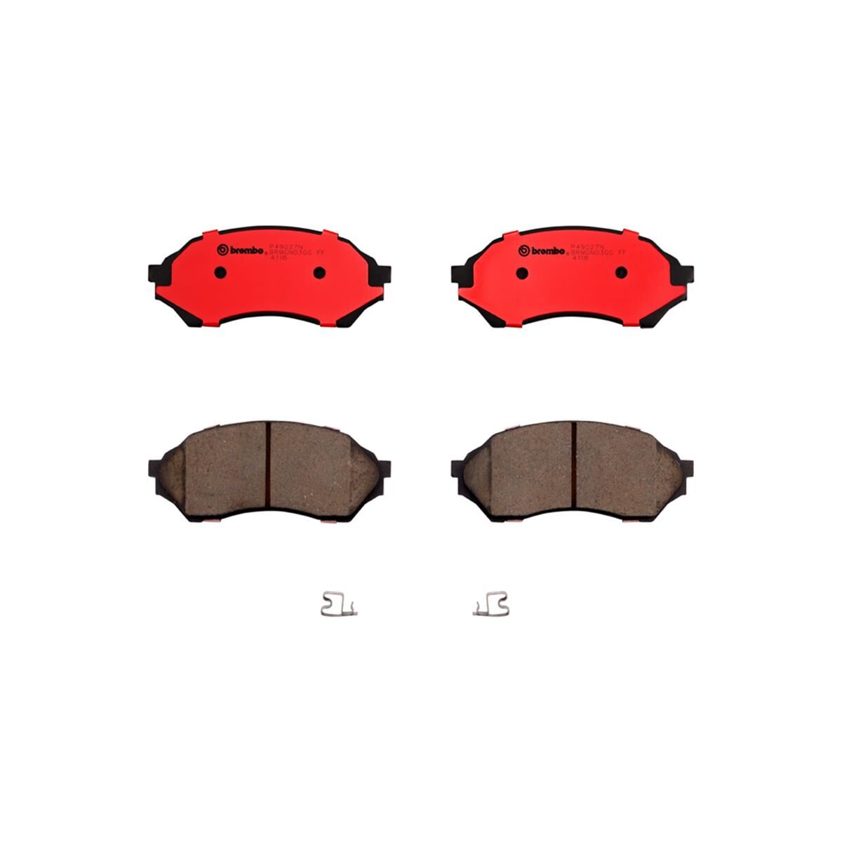 BREMBO DISC PAD SET NAO CERAMIC, , scaau_hi-res