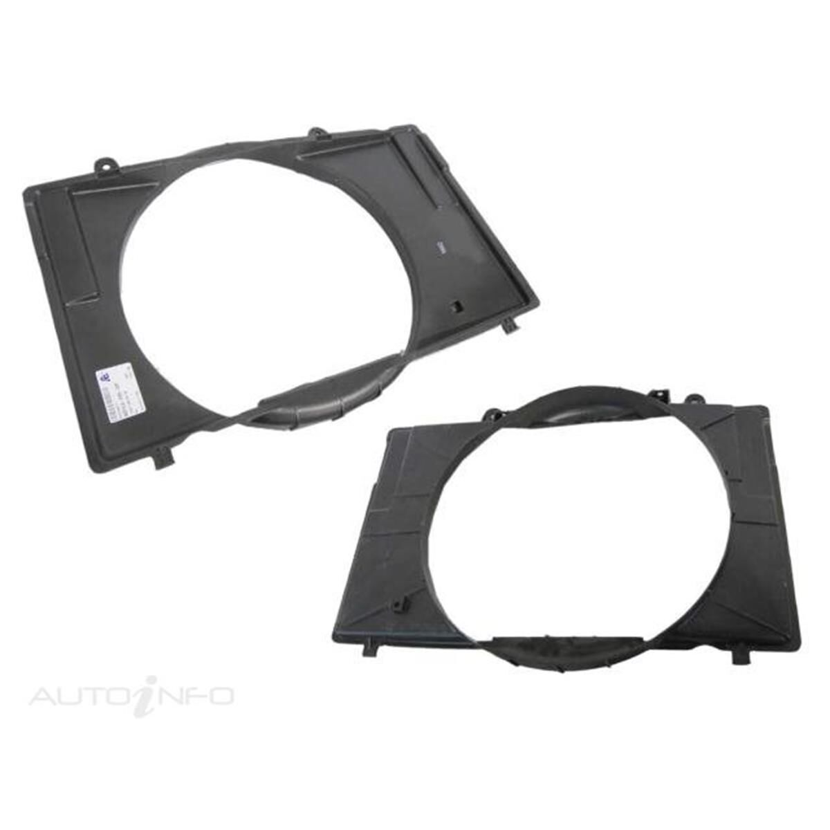 TOYOTA LANDCRUISER  FJ80 SERIES  05/1990 ~ 03/1998  RADIATOR FAN SHROUD  4.2 LITRE INLINE 6 TURBO DIESEL/DIESEL- (1HZ/1HDT), , scaau_hi-res