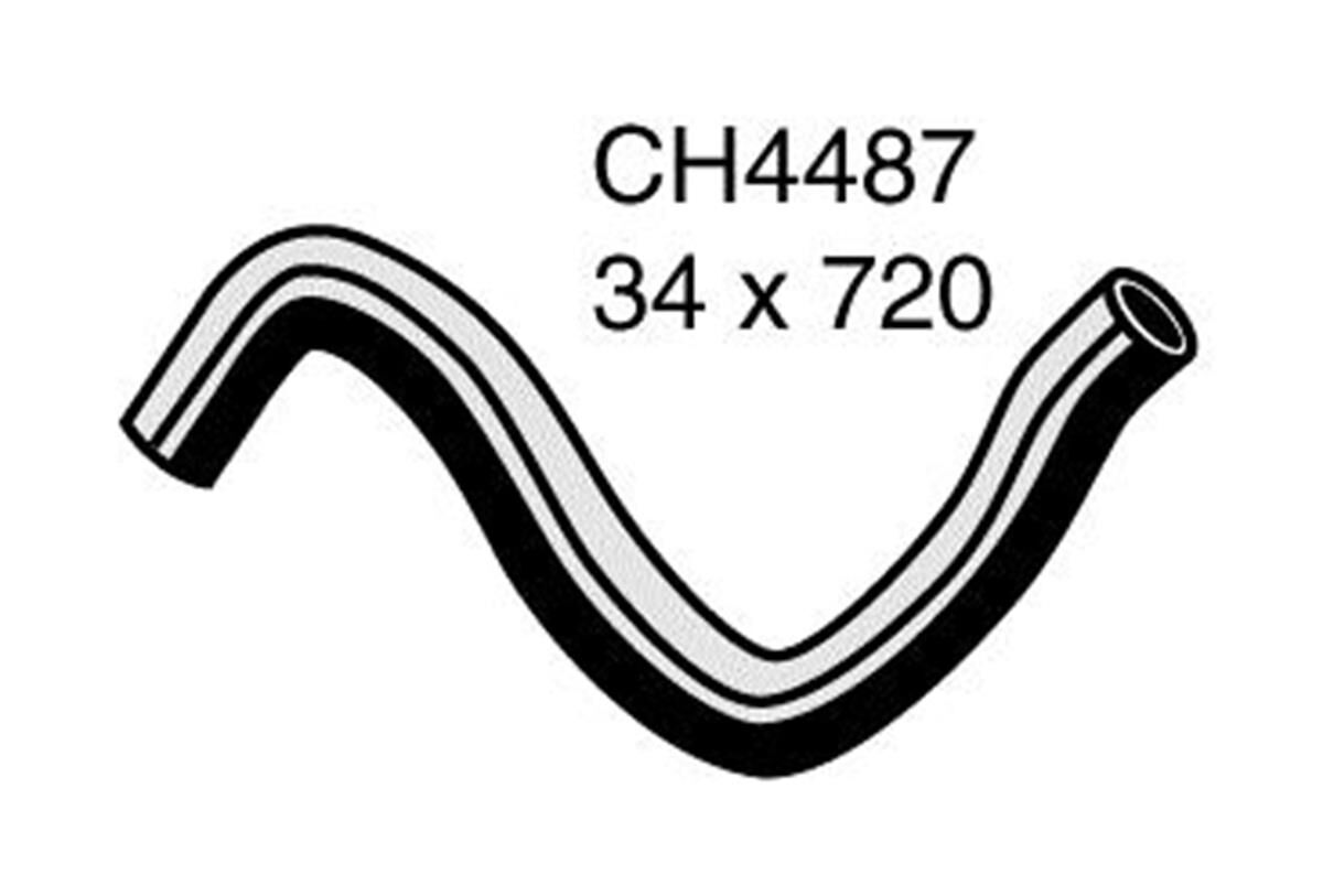 Radiator Upper Hose  - NISSAN DUALIS J10 - 2.0L I4  PETROL - Manual & Auto, , scaau_hi-res