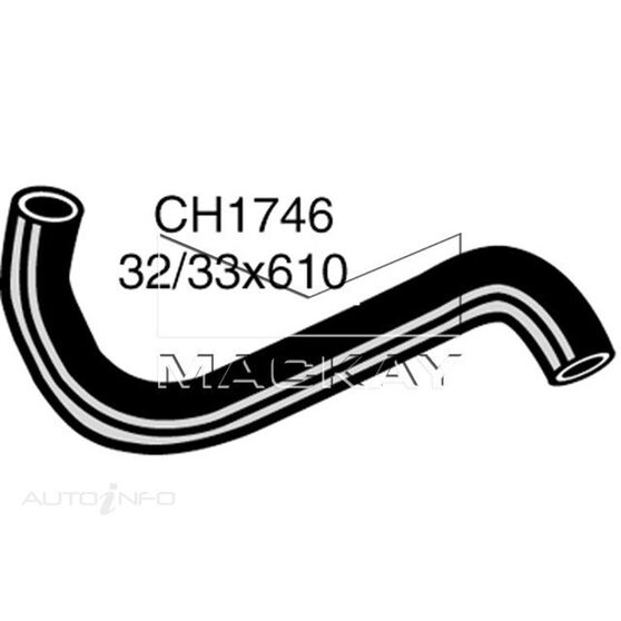 Radiator Lower Hose  - HOLDEN RODEO KB - 2.2L I4  DIESEL - Manual & Auto, , scaau_hi-res
