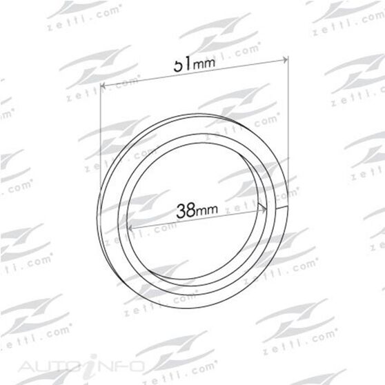 Double Taper Ring Gasket Wire Mesh Supercheap Auto