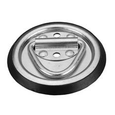 Sunrise Lashing Ring Triangular with Round Steel Base 105mm Diameter, , scaau_hi-res