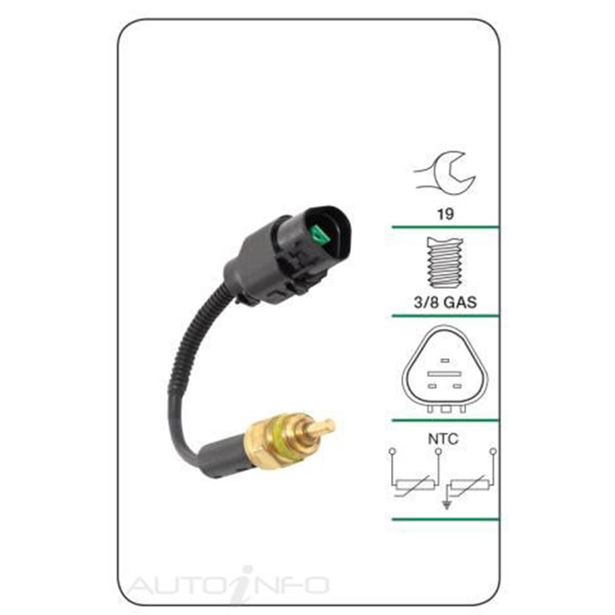 TRIDON WATER TEMPERATURE SENDER (GAUGE), , scaau_hi-res