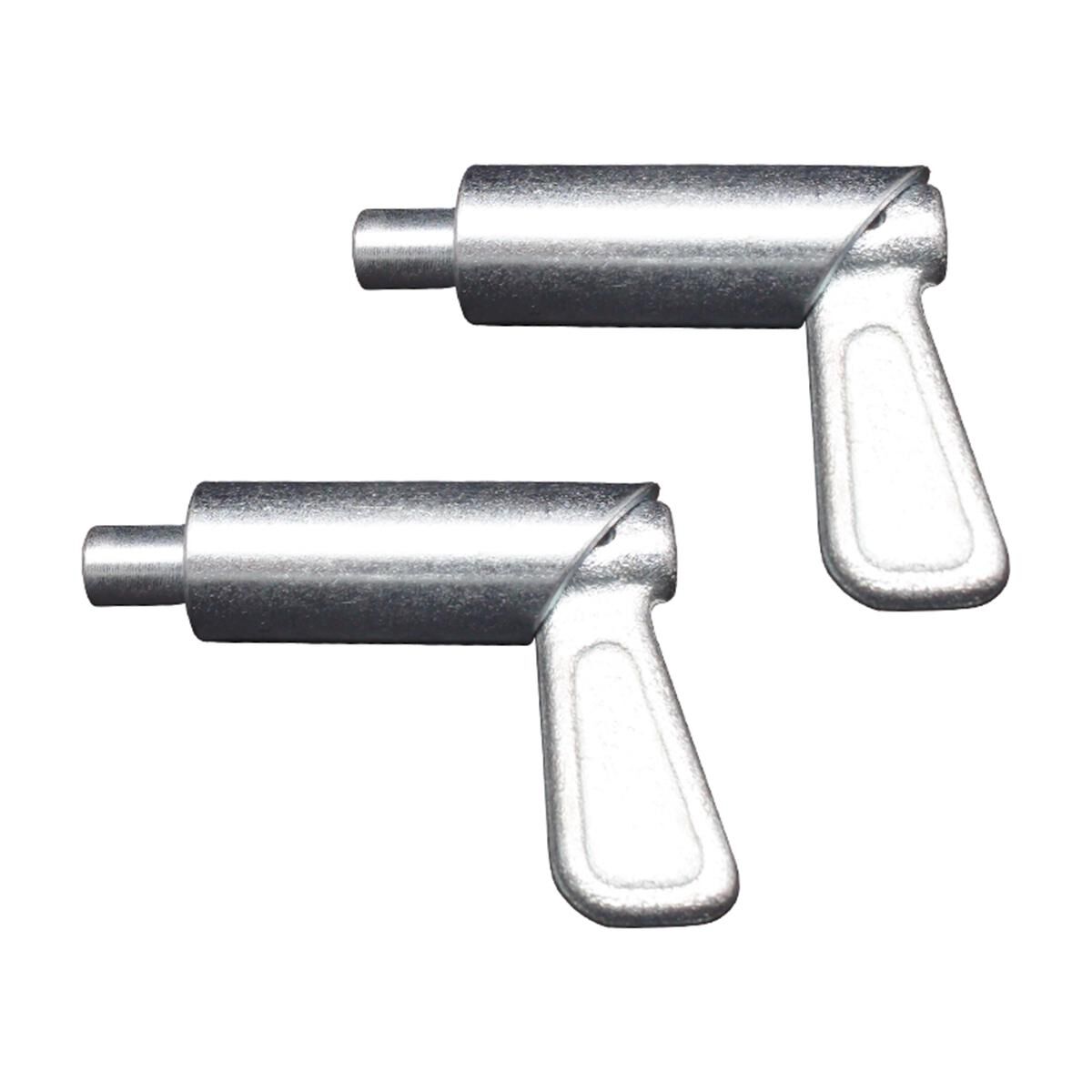 Sunrise Spring Bolt Rotary Twist to Open 70x45mm Zinc 10mm, , scaau_hi-res
