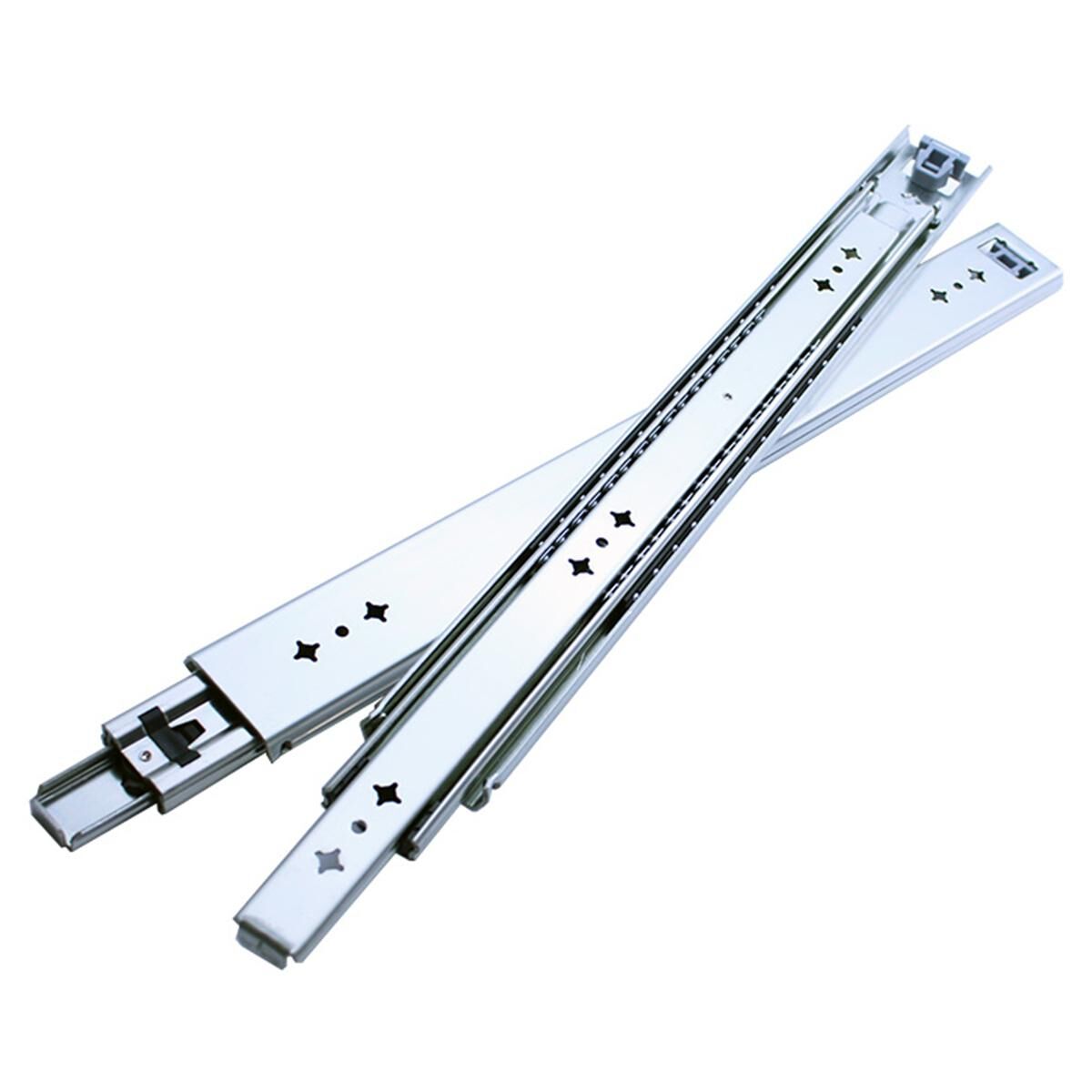 Sunrise Drawer Slides Non Locking 125kg - 500mm, , scaau_hi-res