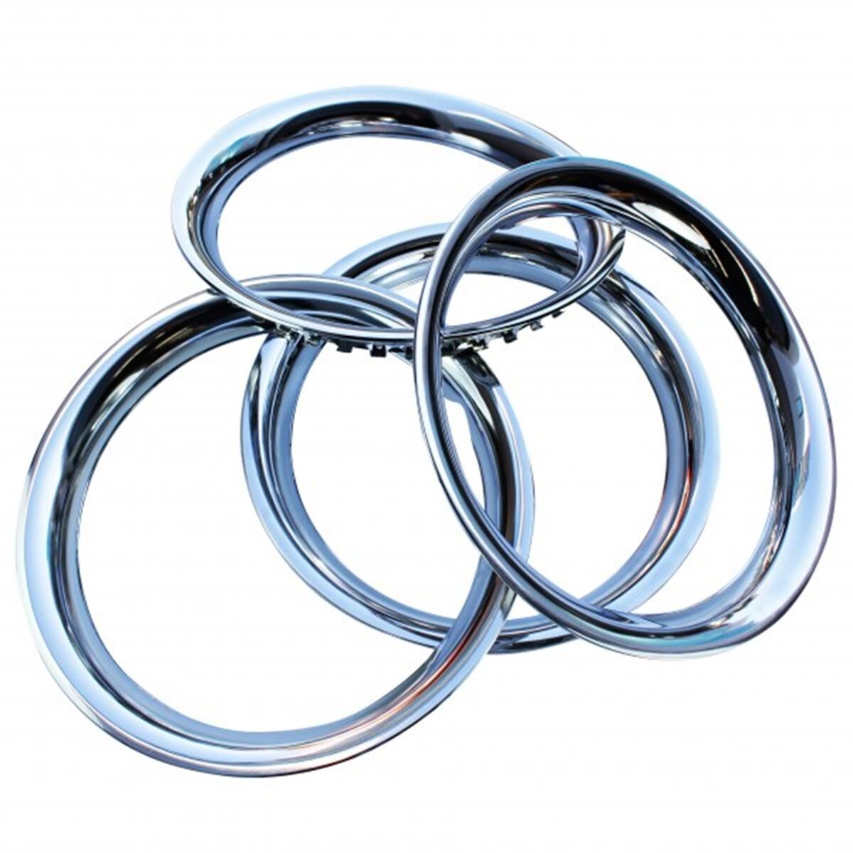 Steel Chrome Trim Ring 13 Inch Set 4, , scaau_hi-res