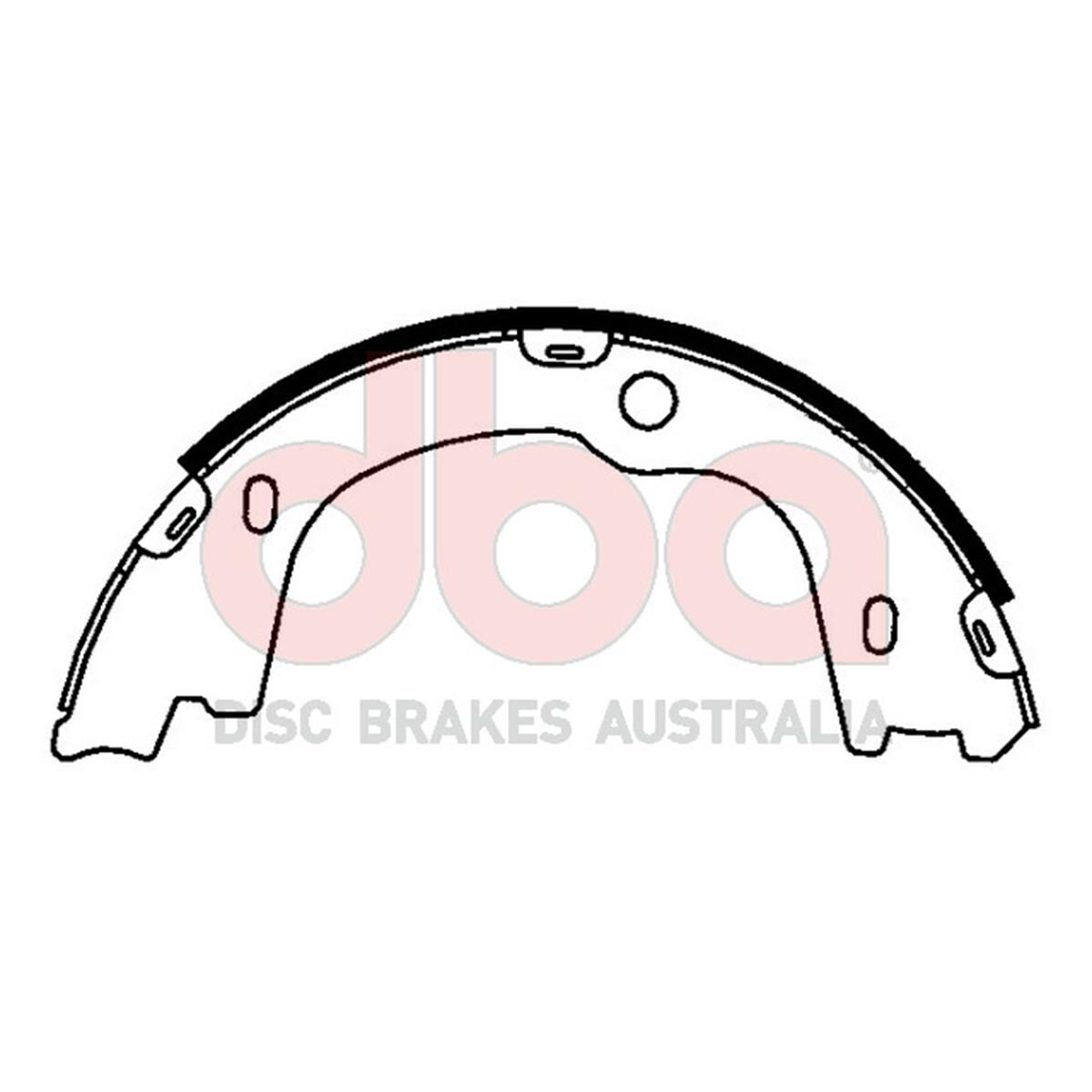 STREET SERIES BRAKE SHOES [HYUNDAI PARKING BRAKE 210MM], , scaau_hi-res